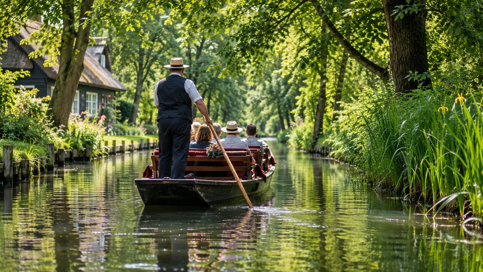 Kahnfahrt durch den Spreewald