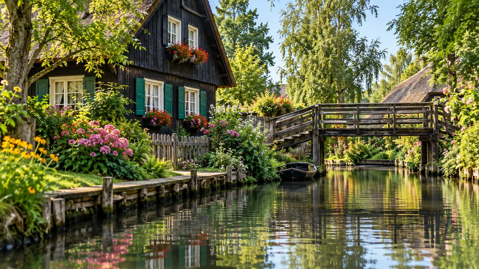 Lehde im Spreewald